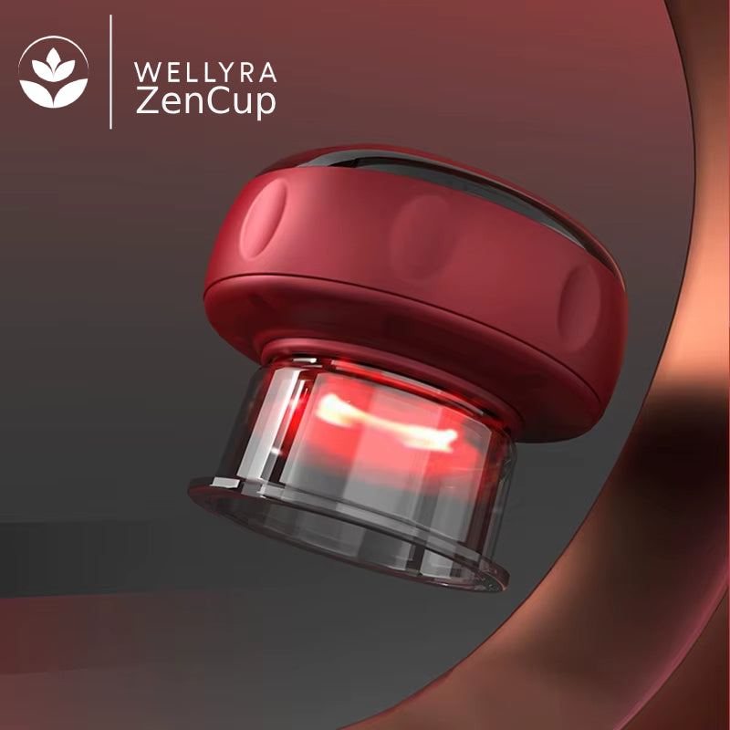 Wellyra ZenCup <br> <h4>Schröpfmassagegerät mit Infrarotwärme</h4>