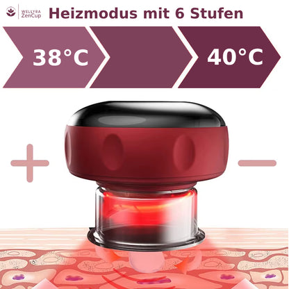 Wellyra ZenCup <br> <h4>Schröpfmassagegerät mit Infrarotwärme</h4>