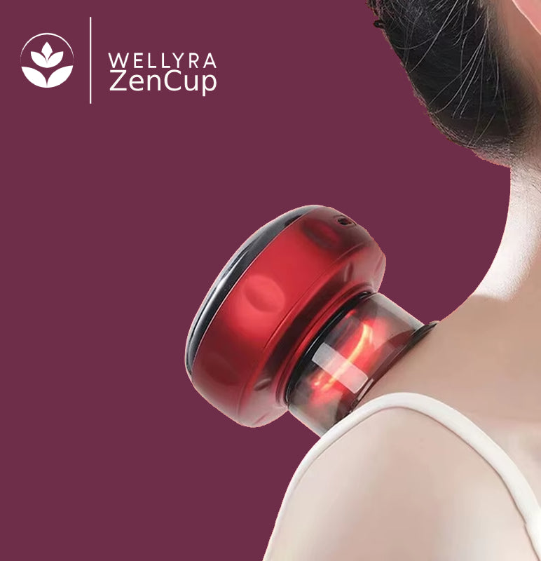 Wellyra ZenCup <br> <h4>Schröpfmassagegerät mit Infrarotwärme</h4>