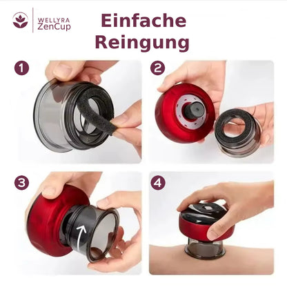 Wellyra ZenCup <br> <h4>Schröpfmassagegerät mit Infrarotwärme</h4>